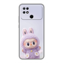 Чохол з принтом Лабубу для Xiaomi POCO C40 – Фіолетовий Лабубу