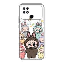 Чохол з принтом Лабубу для Xiaomi POCO C40