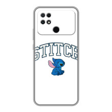 Чохол з принтом Стіч на Xiaomi POCO C40 (Стіч лого)