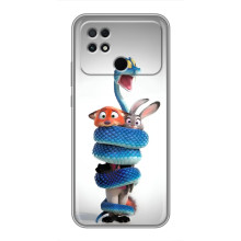 Силіконовий чохол з принтом Зоотрополіс для Xiaomi POCO C40 – Змія Зоо