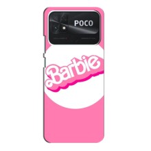 Силиконовый Чехол Барби Фильм на Xiaomi Poco C40 – Лого Барби