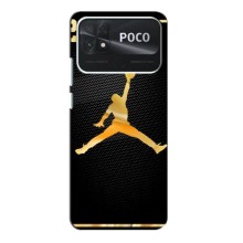 Силіконовый Чохол Nike Air Jordan на Поко с40 – Джордан 23