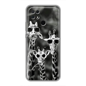 Силиконовый чехол с КАРТИНКАМИ лето для Xiaomi POCO C40 (AlphaPrint)