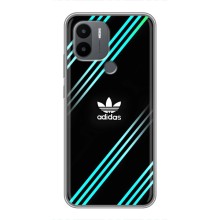 Чехлы Адидас для Xiaomi Poco C50 (AlphaPrint) (Адидас с полосами)