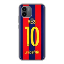 Чехлы Месси для Xiaomi Poco C50 (AlphaPrint) (Messi Barca 10)