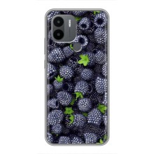 Чехлы с Фруктами для Xiaomi Poco C50 (VPrint) (Ежевика)