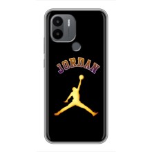 Чехлы для Xiaomi Poco C50 - с картинкой JORDAN (AlphaPrint) (Jordan Gold)