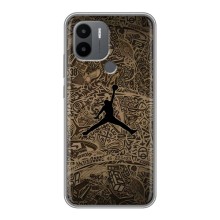 Чехлы для Xiaomi Poco C50 - с картинкой JORDAN (AlphaPrint) (Logo Jordan)