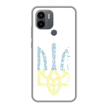 Чехлы для Xiaomi Poco C50  Укр. Символика (AlphaPrint) (Герб из букв)