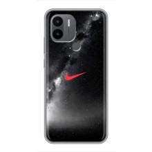Чохол для Xiaomi Poco C50 - з принтом Найк (AlphaPrint) (Найк червоний)