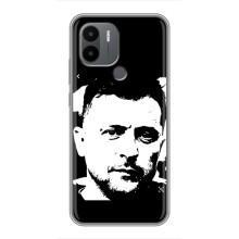 Чехол для Xiaomi Poco C50 (AlphaPrint - с принтом Зеленского) – Зеленский АРТ