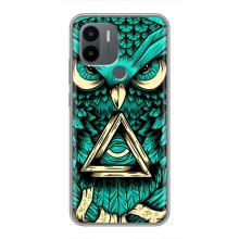 Чохол з пташками на Xiaomi Poco C50 (VPrint) (Сова з оком)