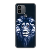 Чехол со Львом для Xiaomi Poco C50 (VPrint) (Синий Лев)