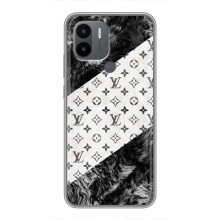 Чохол Стиль Louis Vuitton на Xiaomi Poco C50 (LV на білому)