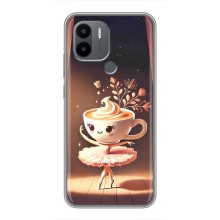 Чехол с мемом Тралалело тралала на Xiaomi Poco C50 (Балерина капучина)