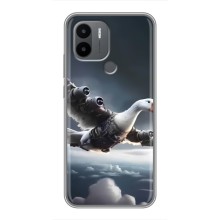 Чехол с мемом Тралалело тралала на Xiaomi Poco C50 (Бомбардини гусини)