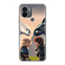 Чехол как приручить дракона на Xiaomi Poco C50 – Гикавка и Астрид