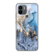 Мраморный чехол на Xiaomi Poco C50 (VPrint) (Нежный мрамор)