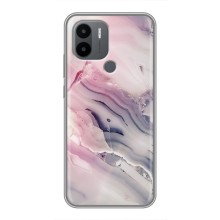 Мраморный чехол на Xiaomi Poco C50 (VPrint) (Пурпурный Мрамор)