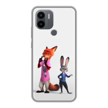 Силиконовый чехол с принтом Зоотрополіс для Xiaomi Poco C50 – Джуди и Ник