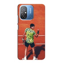 Чохли з прінтом Спортивна тематика для Xiaomi POCO C55 – Алькарас Тенісист