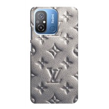 Текстурный Чехол Louis Vuitton для Поко С55 (Бежевый ЛВ)