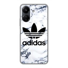 Чохли Адидас для Xiaomi POCO C65 (AlphaPrint) (Адідас на мраморі)