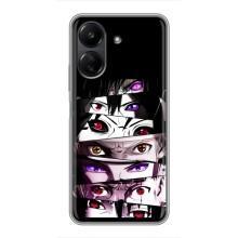 Чехлы Персонажи Аниме Наруто для Xiaomi POCO C65 (AlphaPrint) – Глаза Anime