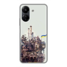 Чехлы на военную тематику для Xiaomi POCO C65 (Азовсталь)