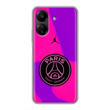 Чехлы PSG для Xiaomi POCO C65 (AlphaPrint) (яркий ПСЖ)
