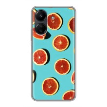 Чехлы с Фруктами для Xiaomi POCO C65 (VPrint) (Грейпфрут)