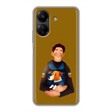 Чехлы с картинкой собаки Патрон для Xiaomi POCO C65 (AlphaPrint) (ЗСУ Патрон)