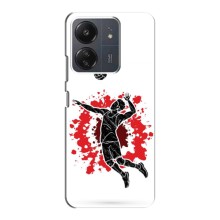 Чехлы с принтом Спортивная тематика для Xiaomi POCO C65 – Волейболист