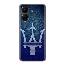 Чехлы с тематикой "Крутые машины" на Xiaomi POCO C65 (Лого Maserati)