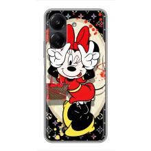 Чехол Disney Mouse Xiaomi POCO C65 (PREMIUMPrint) (Минни peace)