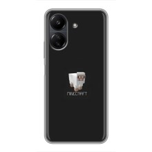 Чохол Майнкрафт на Xiaomi POCO C65 (AlphaPrint) Minecraft (Овечка Майнкрафт)