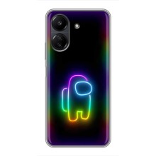 Чехол Амонг Ас для Xiaomi POCO C65 (AlphaPrint) (Яркий скин)