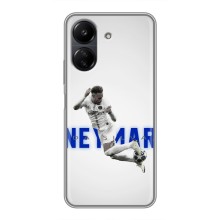 Чехол Неймар для Xiaomi POCO C65 (AlphaPrint) (Бразилец Неймар)