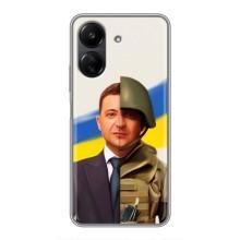 Чехол для Xiaomi POCO C65 (AlphaPrint - с принтом Зеленского)