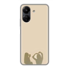 Чехол Стильные девушки на Xiaomi POCO C65 (Фото подруги)