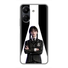Чехлы Венсдей на Xiaomi POCO C65 Уэнсдей (AlphaPrint) (W-Wednesday)