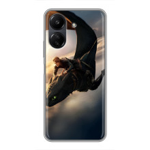 Чохол дракон Беззубик для Xiaomi POCO C65 – Політ Беззубика