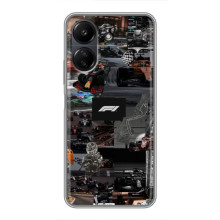 Чехол Формула1 на Xiaomi POCO C65 – Коллаж Ф1