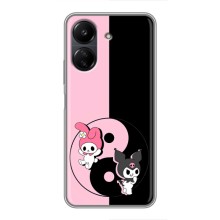 Чехол с кроликом Куроми на Xiaomi POCO C65 (Куроми Инь Янь)