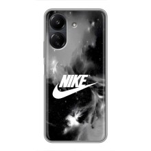Чехол с логотипом Найк на Xiaomi POCO C65 (Найк дымчатый)