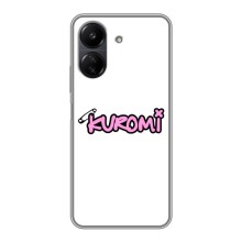 Чехол с персонажем Куроми на Xiaomi POCO C65 – Лого Куроми