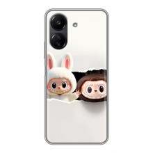 Чохол з принтом Лабубу для Xiaomi POCO C65 – Labubu