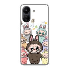 Чохол з принтом Лабубу для Xiaomi POCO C65