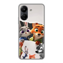 Силиконовый чехол с принтом Зоотрополіс для Xiaomi POCO C65