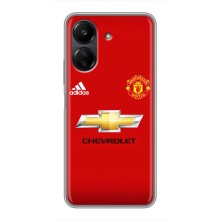 Силиконовые Чехлы принт Футбол на Xiaomi POCO C65 (Man United)